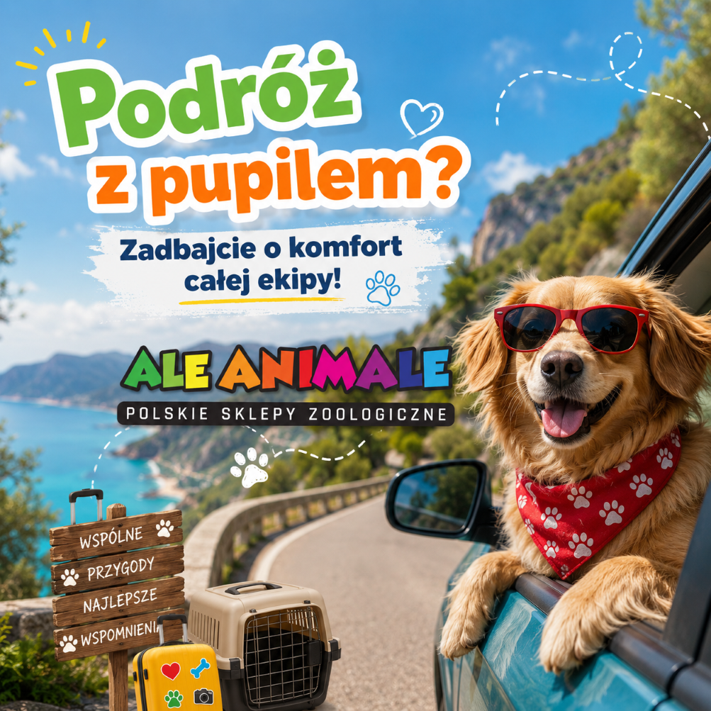 Podróż z pupilem? Zadbajcie o komfort całej ekipy