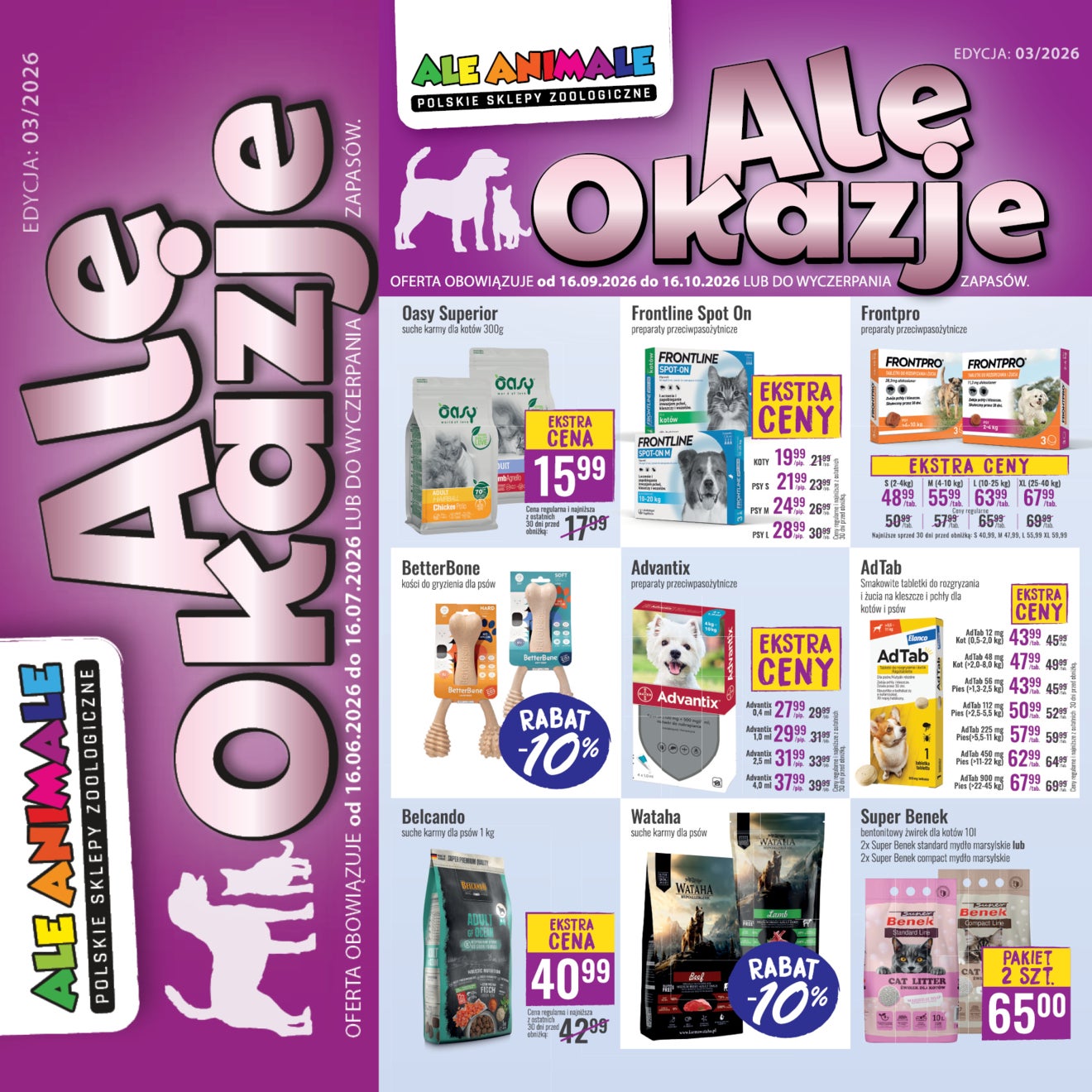 To jeszcze nie koniec jesiennych okazji w Ale Animale!