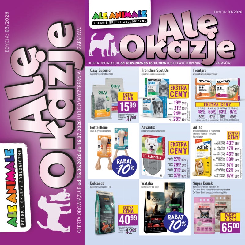 To jeszcze nie koniec jesiennych okazji w Ale Animale!